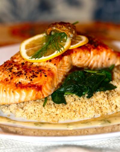 Salmon with Lemon Dill Beurre Blanc | DiCarlo Foods